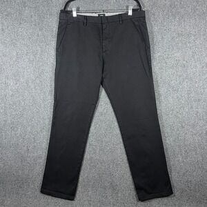 BOSS Hugo Boss Stretch Clive Slim Fit Pants Black Mens Size 38R / 38x31 #2037